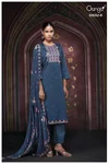 Nyrisha 5052 By Ganga Cotton Satin Printed Dress Material
